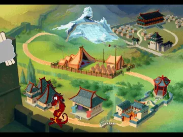 Disney Fais Ton Histoire! Mulan (FR) screen shot game playing